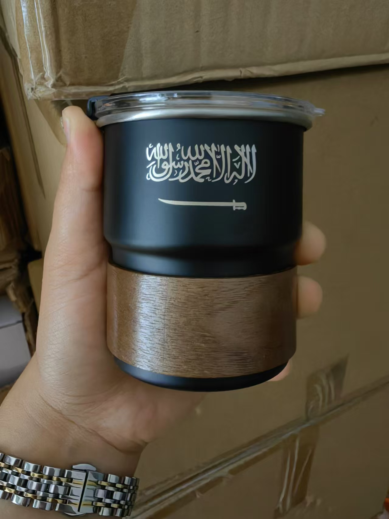 Coffee Tea Name - Tasse à bière en acier inoxydable