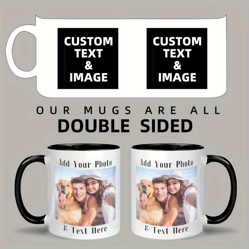 Coffee Tea Name - Tasse à café en céramique personnalisée