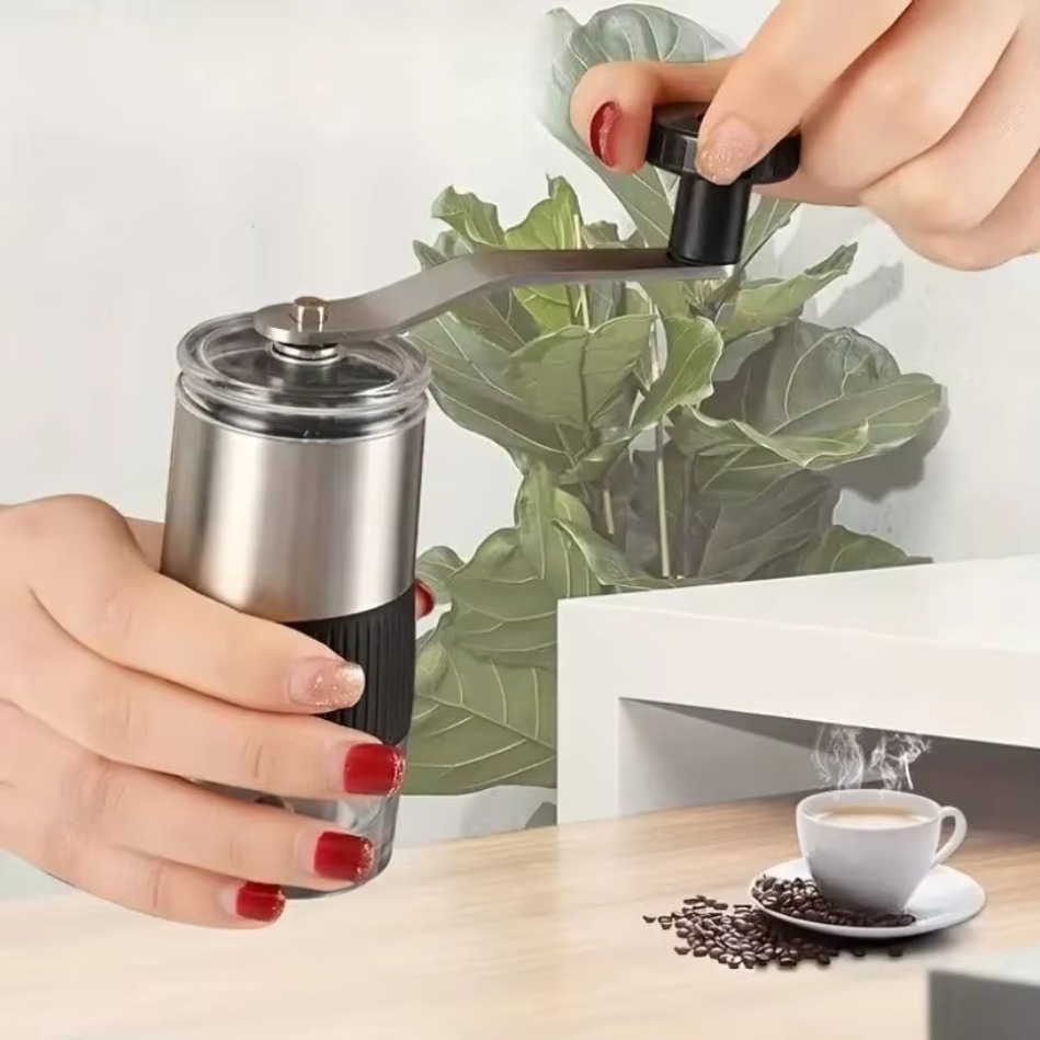 Burr Hand Grinder - Moulin à café manuel, moulin à