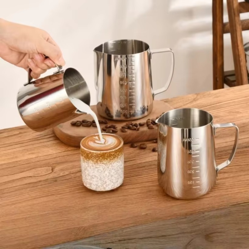 Tasse à café et à lait en acie - Barista Milk Jug avis et prix
