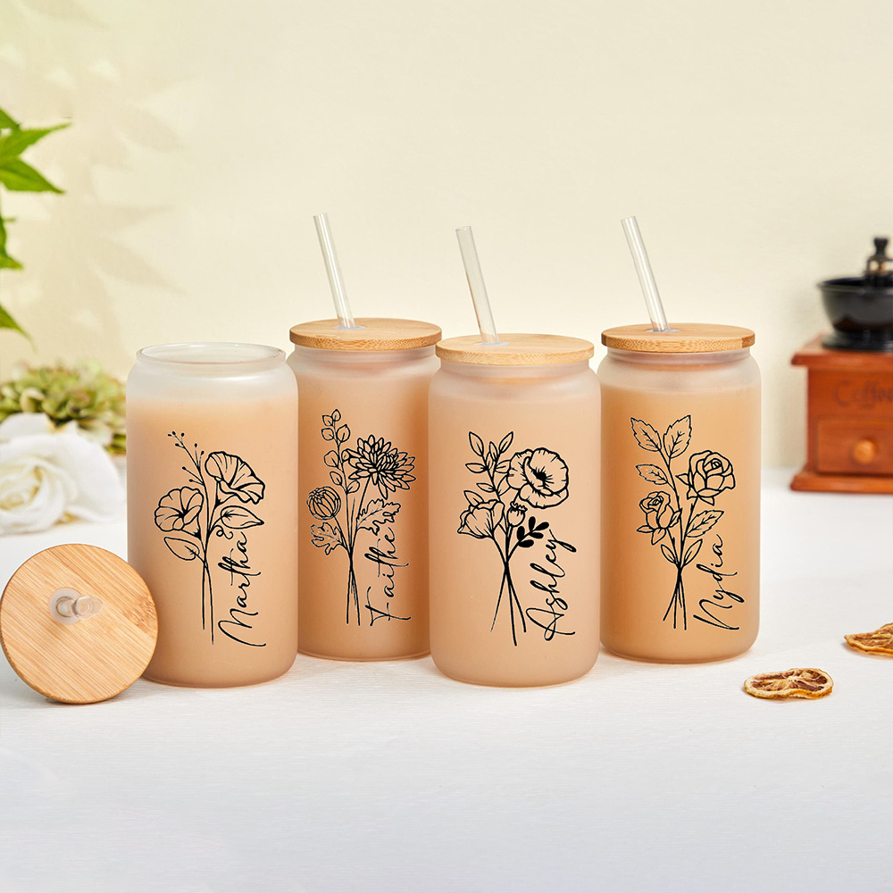 Tasse en verre personnalisée a - Coffee Tea Name avis et prix