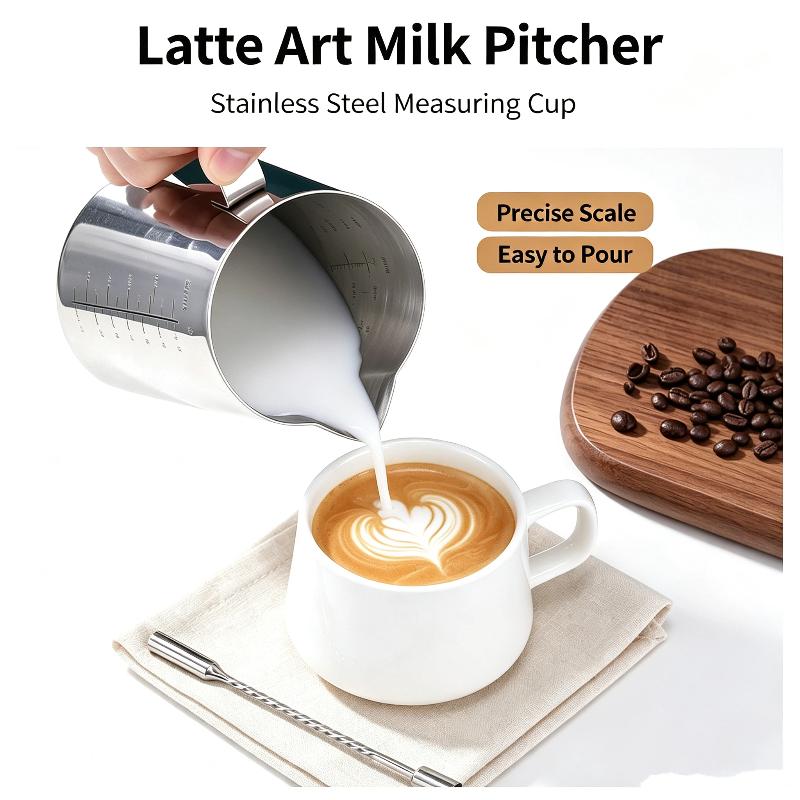 Pot à mousse de lait en acier  - Barista Milk Jug avis et prix