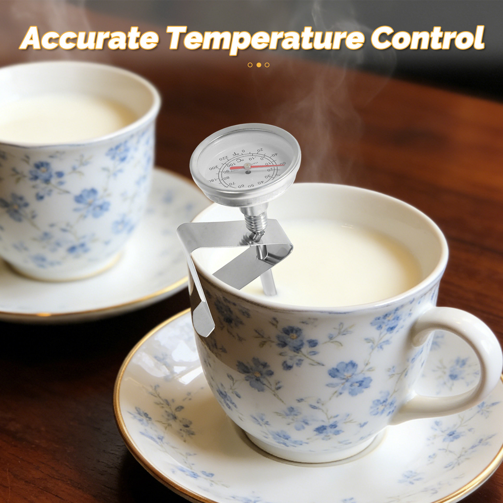 Thermomètre de cuisine en acie - Coffee Tea With Milk avis et prix
